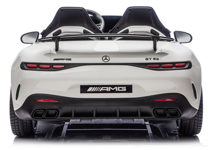 Mercedes AMG DK-GT63 24V White Battery-Powered Vehicle - image 4