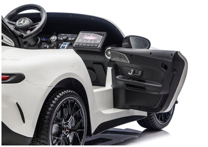 Mercedes AMG DK-GT63 24V White Battery-Powered Vehicle - image 6
