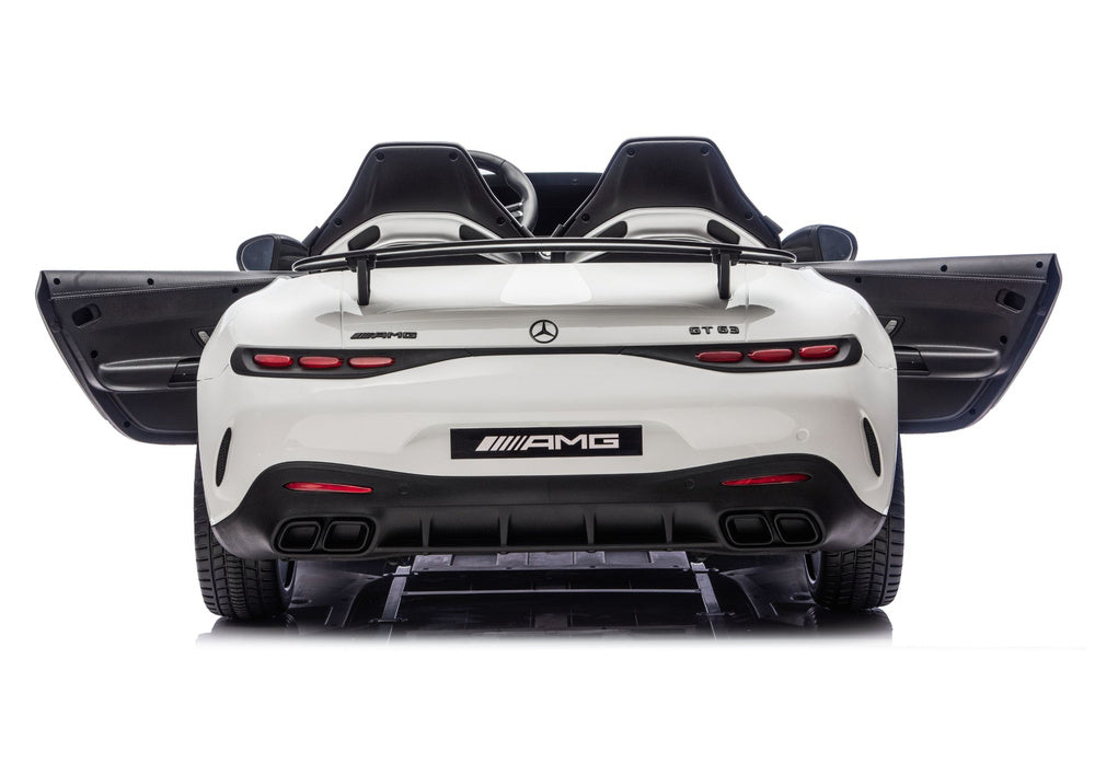 Mercedes AMG DK-GT63 24V White Battery-Powered Vehicle - image 7
