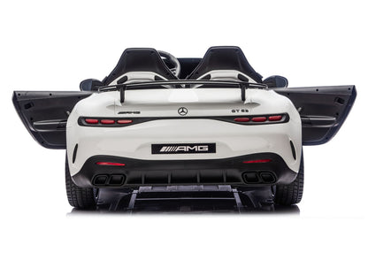 Mercedes AMG DK-GT63 24V White Battery-Powered Vehicle - image 7