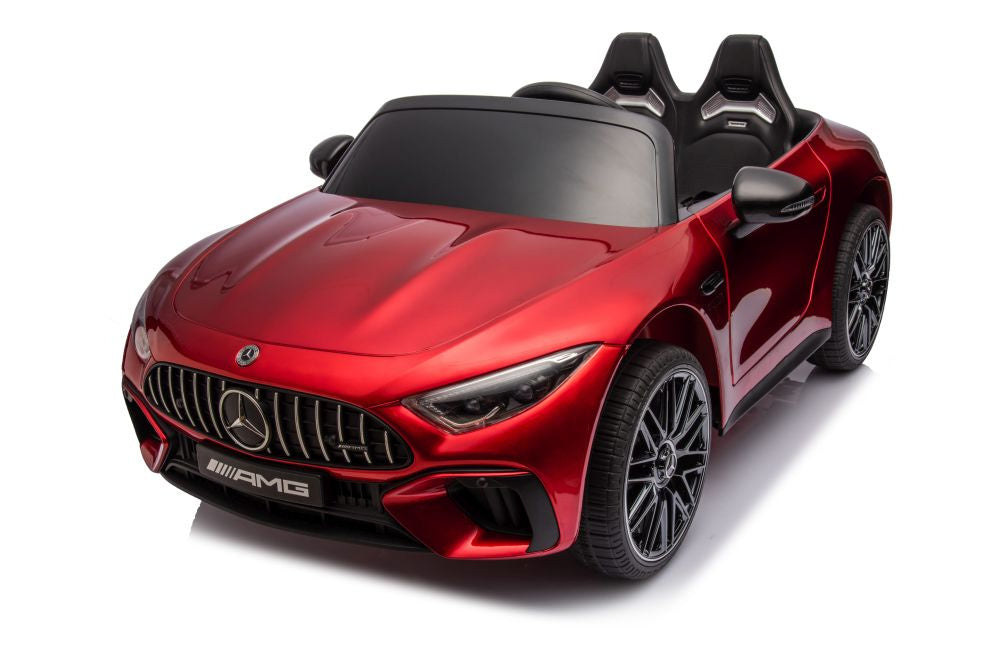 Mercedes AMG SL63 Battery Car, Red Painted - image 2
