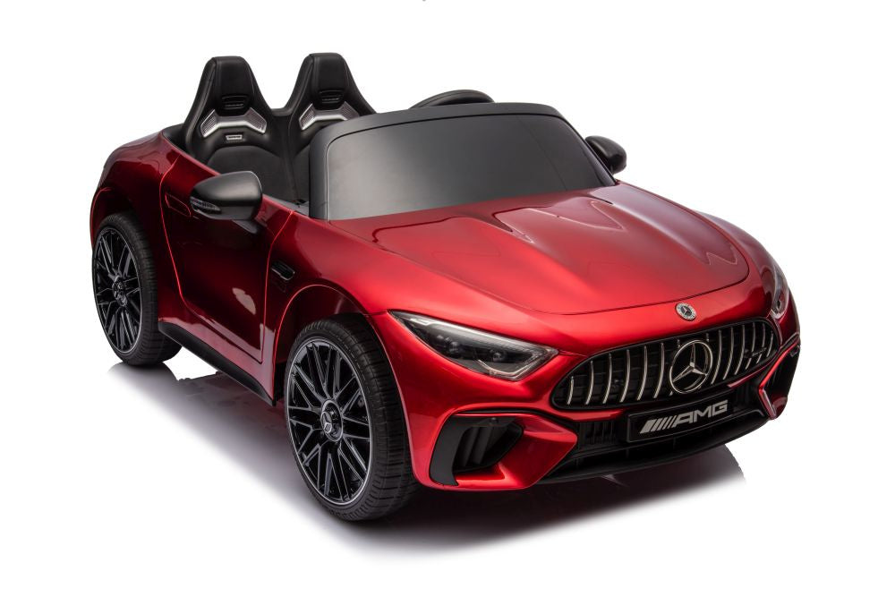 Mercedes AMG SL63 Battery Car, Red Painted - image 3