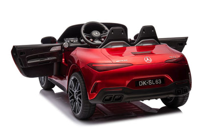Mercedes AMG SL63 Battery Car, Red Painted - image 4