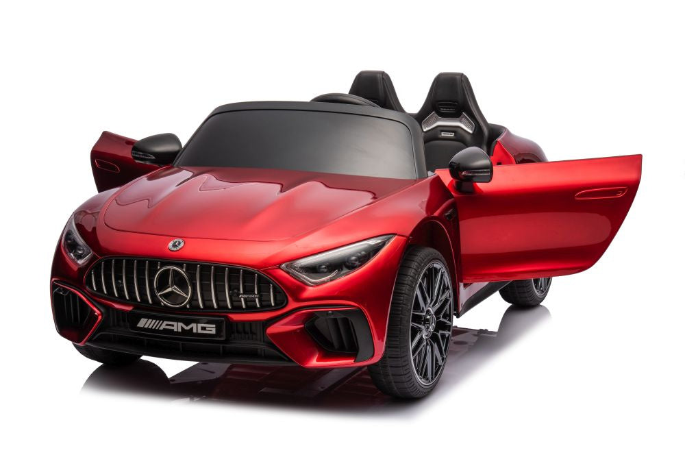 Mercedes AMG SL63 Battery Car, Red Painted - image 5