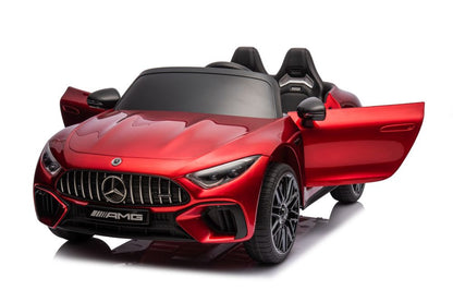 Mercedes AMG SL63 Battery Car, Red Painted - image 5