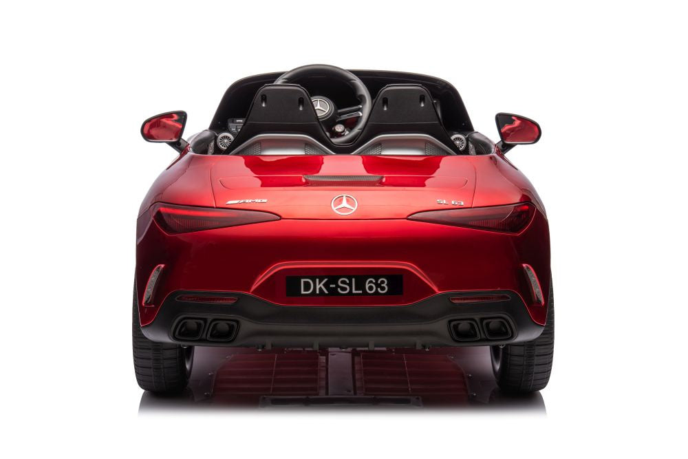 Mercedes AMG SL63 Battery Car, Red Painted - image 6