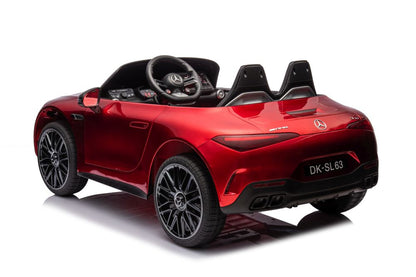 Mercedes AMG SL63 Battery Car, Red Painted - image 7
