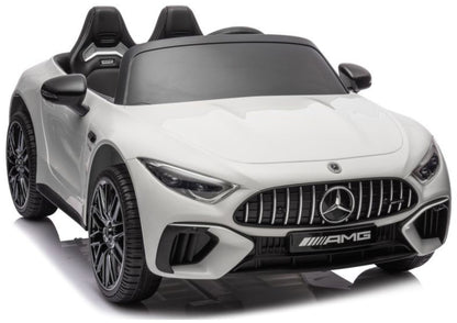 Mercedes AMG SL63 Battery Car White - image 1