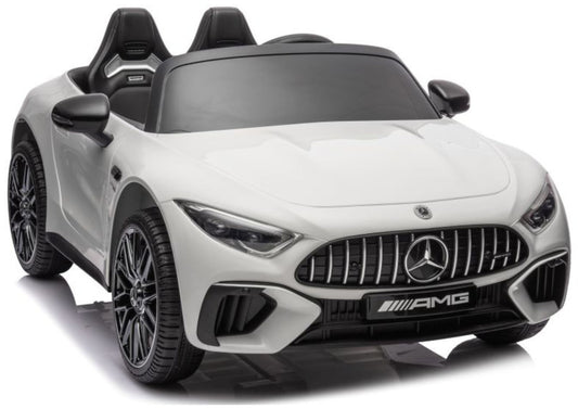 Mercedes AMG SL63 Battery Car White - image 1