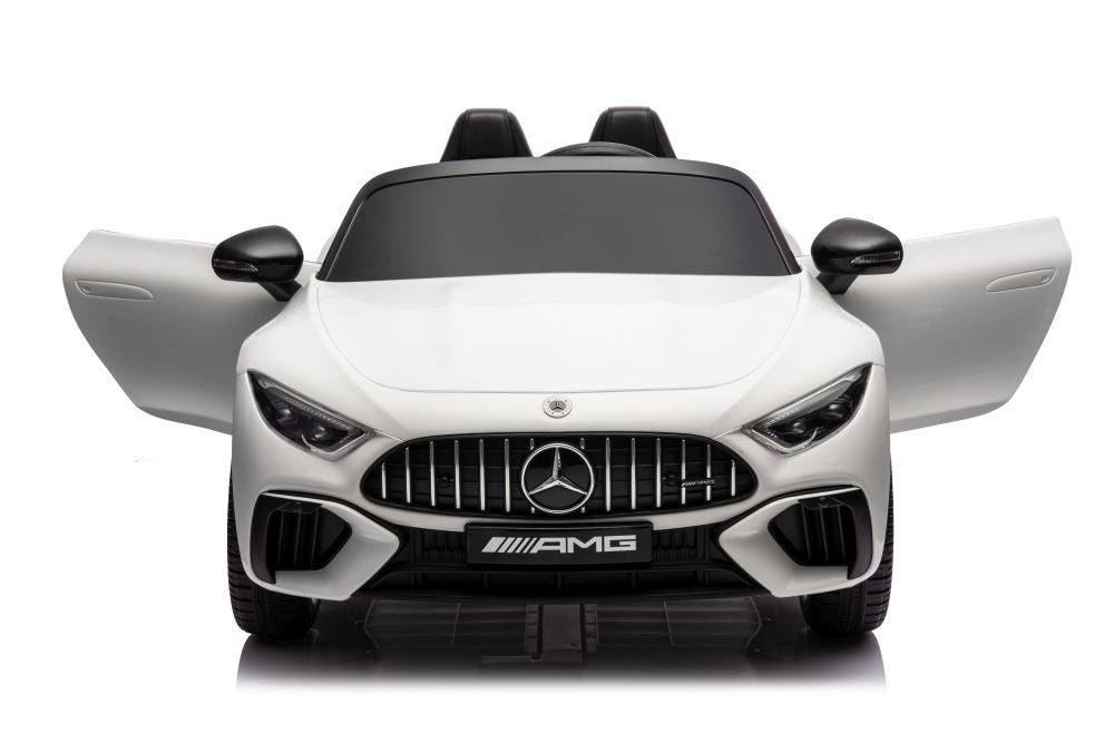 Mercedes AMG SL63 Battery Car White - image 2