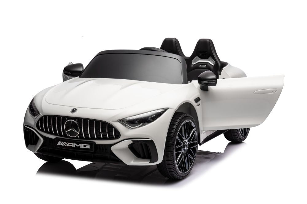 Mercedes AMG SL63 Battery Car White - image 3