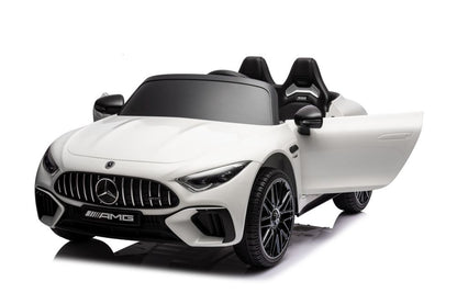 Mercedes AMG SL63 Battery Car White - image 3