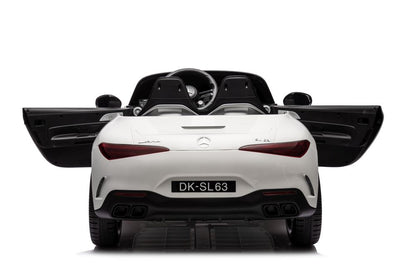 Mercedes AMG SL63 Battery Car White - image 4