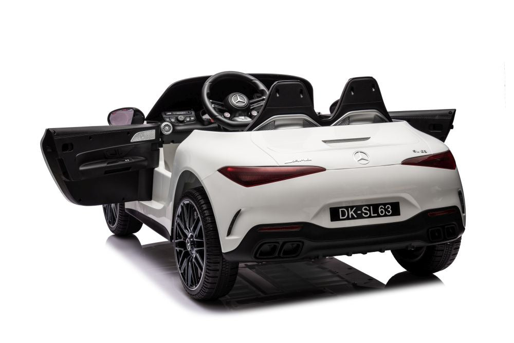 Mercedes AMG SL63 Battery Car White - image 5
