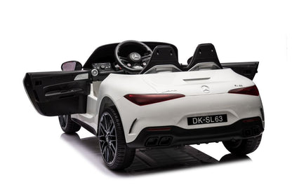 Mercedes AMG SL63 Battery Car White - image 5