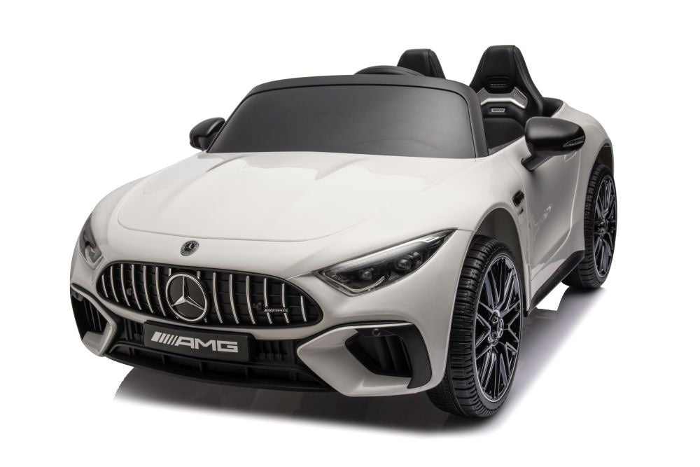 Mercedes AMG SL63 Battery Car White - image 6