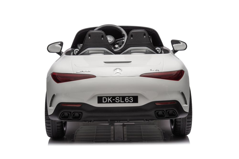 Mercedes AMG SL63 Battery Car White - image 8