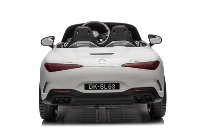 Mercedes AMG SL63 Battery Car White - image 8