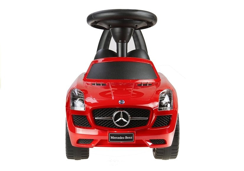 Mercedes Benz Red - Kids Push Along Ride On Car - attēls 4