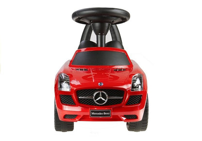 Mercedes Benz Red - Kids Push Along Ride On Car - attēls 4