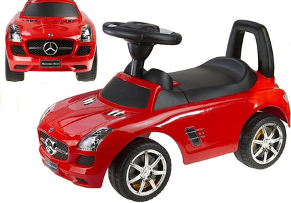 Mercedes Benz Red - Kids Push Along Ride On Car - attēls 6