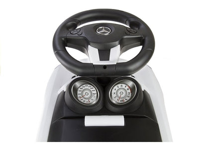 Mercedes-Benz SLS AMG White - Kids Push Along Ride On Car - attēls 6