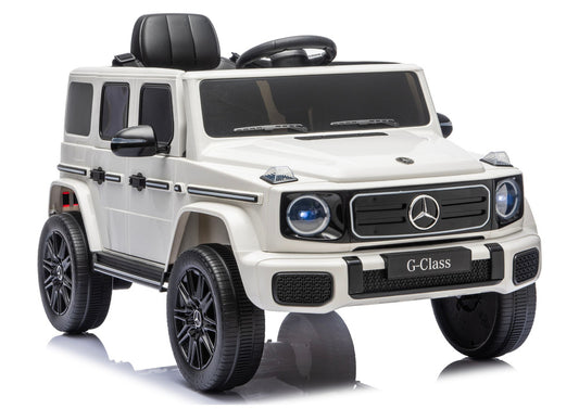 Mercedes G 4x4 24V 2580 Battery-Operated Vehicle White - image 1