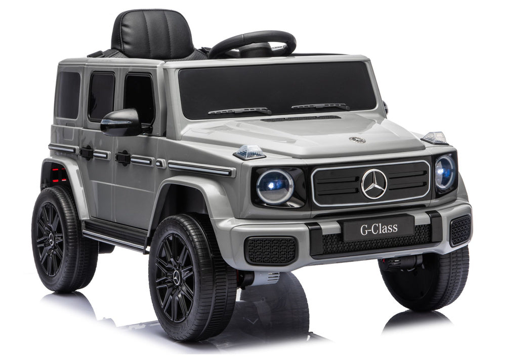 Mercedes G 4x4 24V 2580 Gray Battery-Operated Vehicle - image 1
