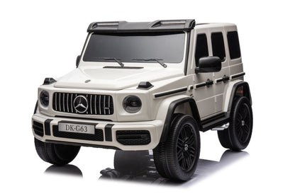 Mercedes G63 4X4 XXL 24V14AH Battery automobilis baltas - nuotrauka 2