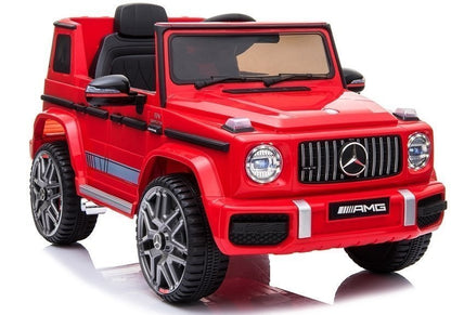 Mercedes G63 AMG Electric Ride On Car – Red - attēls 1
