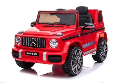 Mercedes G63 AMG Electric Ride On Car – Red - attēls 8