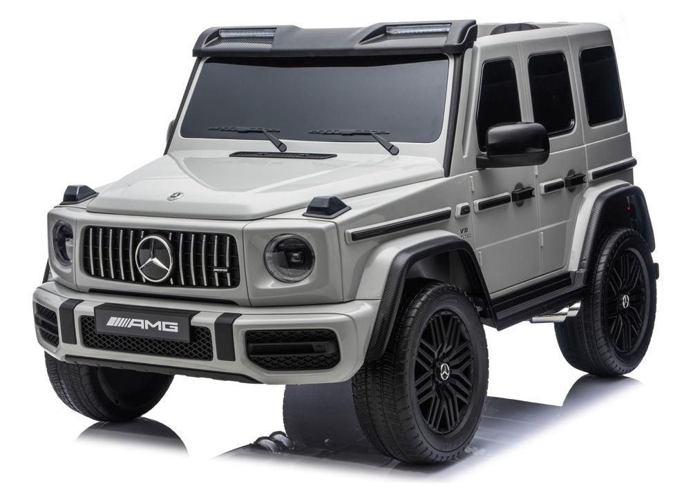 Mercedes G63 XXL DK-G63 24V Battery-Operated Car – Light Grey - image 2