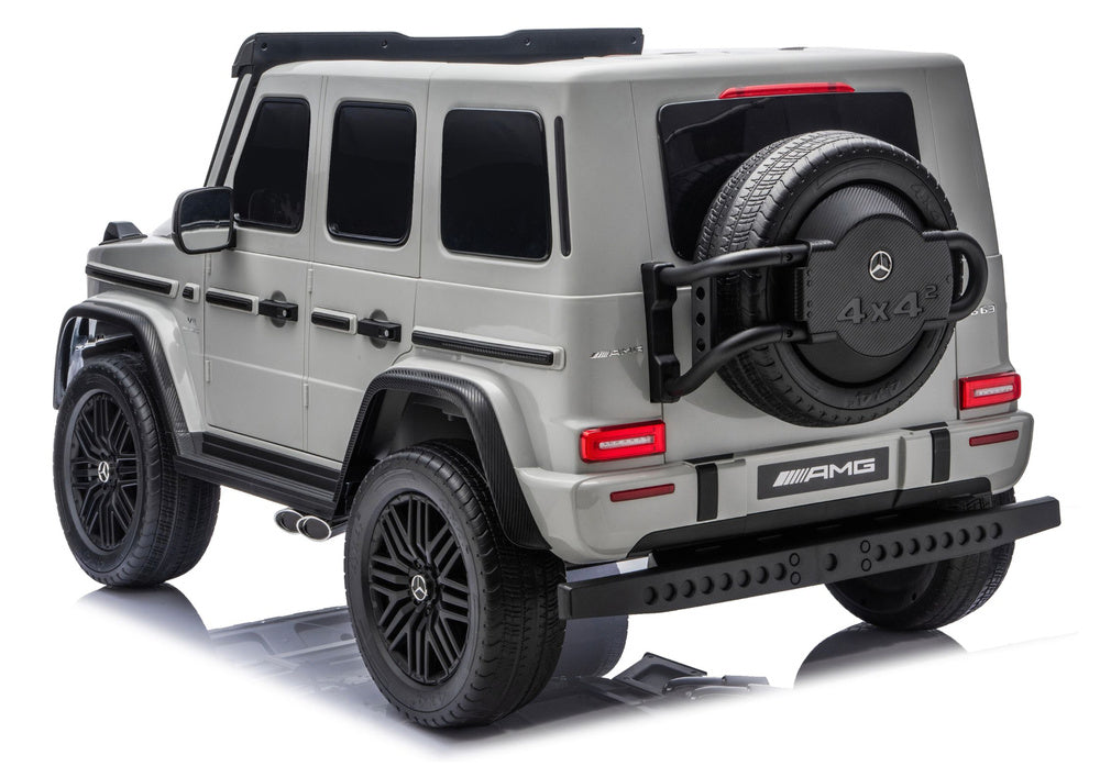 Mercedes G63 XXL DK-G63 24V Battery-Operated Car – Light Grey - image 4