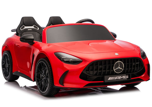 Mercedes GT63 AMG DK-GT63 24V LCD Battery-Operated Car, Red - attēls 1
