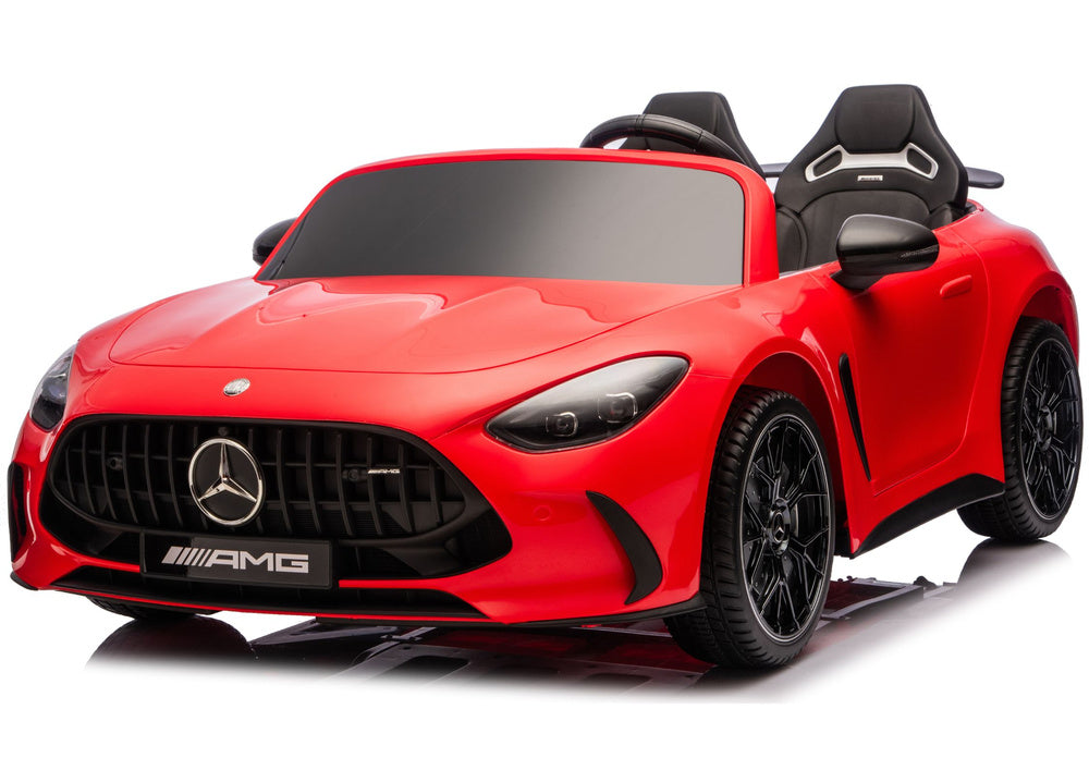 Mercedes GT63 AMG DK-GT63 24V LCD Battery-Operated Car, Red - attēls 2