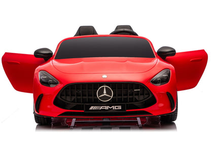 Mercedes GT63 AMG DK-GT63 24V LCD Battery-Operated Car, Red - attēls 4