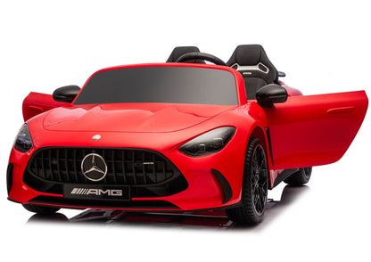 Mercedes GT63 AMG DK-GT63 24V LCD Battery-Operated Car, Red - attēls 5