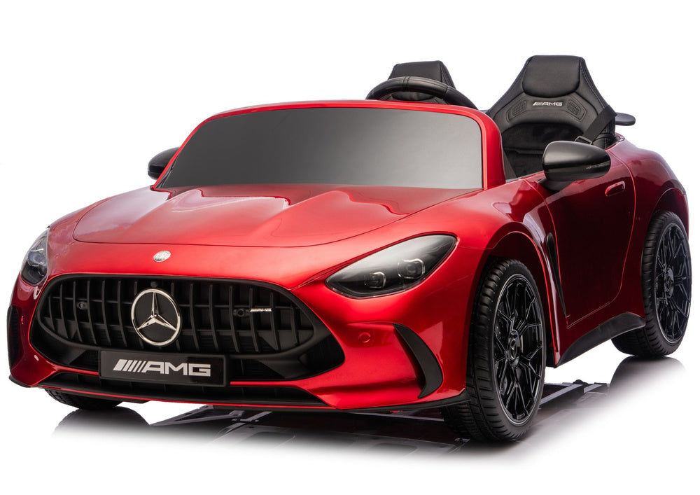 Mercedes GT63 AMG DK-GT63 24V LCD Battery-Operated Car Red - pilt 2