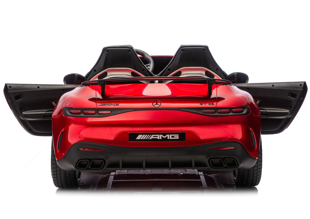 Mercedes GT63 AMG DK-GT63 24V LCD Battery-Operated Car Red - pilt 6