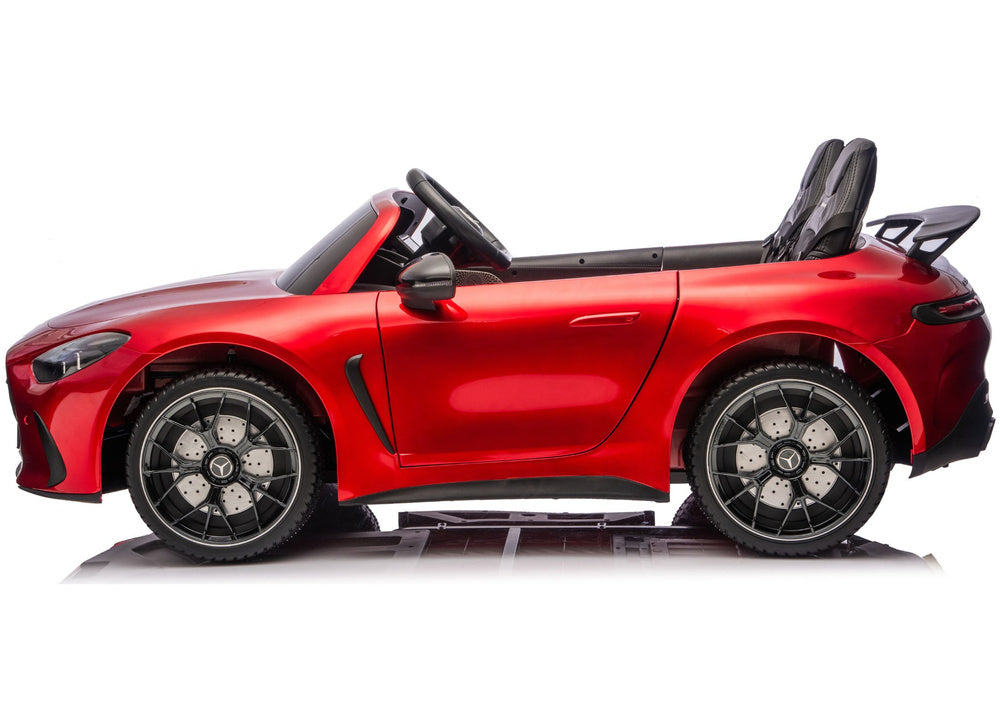 Mercedes GT63 AMG DK-GT63 24V LCD Battery-Operated Car Red - pilt 7