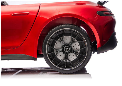 Mercedes GT63 AMG DK-GT63 24V LCD Battery-Operated Car Red - pilt 8