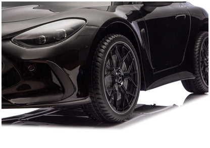 Mercedes GT63 AMG DK-GT63 24V LCD Battery-Operated Car with Silent Engine Black - attēls 8
