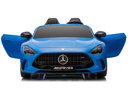 Mercedes GT63 AMG DK-GT63 24V LCD Battery-Owned Car, Painted Blue - attēls 3