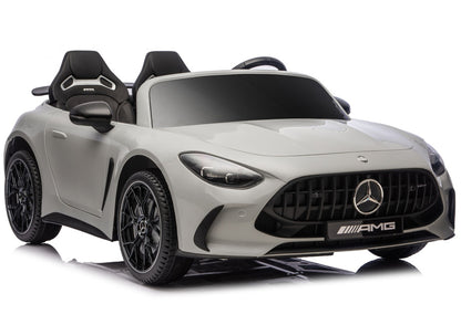 Mercedes GT63 AMG DK-GT63 24V LCD Battery-Powered Car, Light Gray - attēls 1