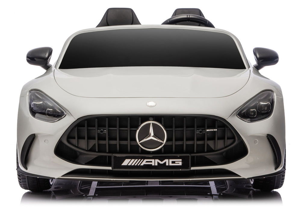 Mercedes GT63 AMG DK-GT63 24V LCD Battery-Powered Car, Light Gray - attēls 3