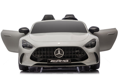 Mercedes GT63 AMG DK-GT63 24V LCD Battery-Powered Car, Light Gray - attēls 4