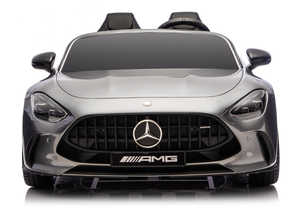 Mercedes GT63 AMG DK-GT63 24V LCD Electric Ride-On Car, Gray Painted - attēls 2