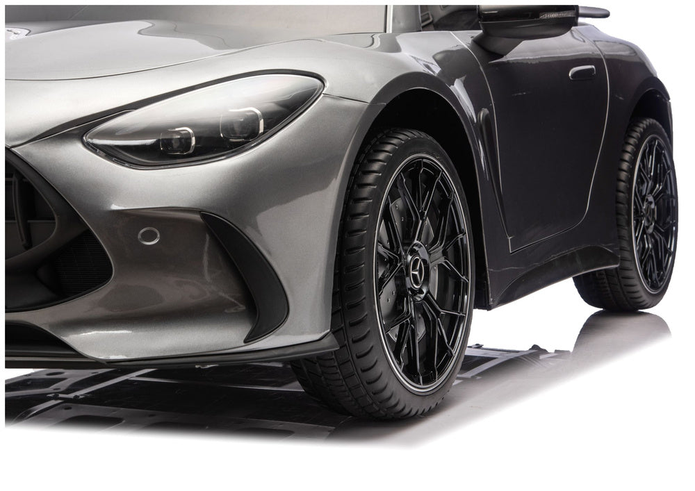 Mercedes GT63 AMG DK-GT63 24V LCD Electric Ride-On Car, Gray Painted - attēls 8