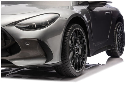 Mercedes GT63 AMG DK-GT63 24V LCD Electric Ride-On Car, Gray Painted - attēls 8