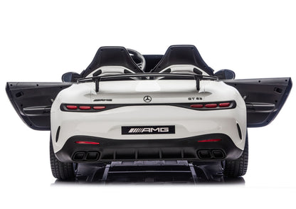Mercedes GT63 AMG DK-GT63 24V LCD White Battery Car - attēls 6
